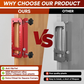📢 50% DE RÉDUCTION! 🔧 Kit de Gabarit de Mortaise pour Charnières de Porte Réglable – Précis, réglable & facile à utiliser – Idéal pour une installation rapide et professionnelle 🚪