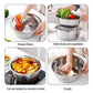 🍳 OFFRE LIMITÉE – 50% DE RÉDUCTION ! 🔥 Bassin Multifonctionnel en Acier Inoxydable – Qualité Allemande, Tamis à Mailles Fines & Râpe Inclus – Idéal pour Tamiser, Filtrer et Préparer en Cuisine ✨