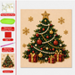 🎄 Kit Créatif de Noël en Perles & Strass – 5 Motifs Festifs, Format 20×20 cm