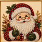 🎄 Kit Créatif de Noël en Perles & Strass – 5 Motifs Festifs, Format 20×20 cm