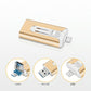 50% de Réduction – Clé USB OTG 3-en-1 USB 3.0 pour iPhone, Android et PC