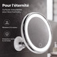 50% de Réduction – Miroir Grossissant x10 LED et Ventouse