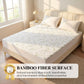 50% de Réduction – Protège-Matelas Imperméable en Fibre de Bambou