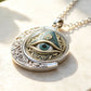 🖤 PROMO LIMITÉE 52% DE RÉDUCTION ! ✨ Collier Pendentif Œil Omniscient Vintage – Mystérieux, Rétro, Polyvalent ✨