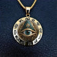 🖤 PROMO LIMITÉE 52% DE RÉDUCTION ! ✨ Collier Pendentif Œil Omniscient Vintage – Mystérieux, Rétro, Polyvalent ✨