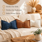 🦋Achetez 1, obtenez 1 gratuit！🎀 Coussin décoratif en chenille forme nœud papillon – 30×50 cm, 9 coloris, housse et garnissage inclus, le nœud tout doux qui sublime votre canapé, votre lit ou votre coin lecture 🛋️💕