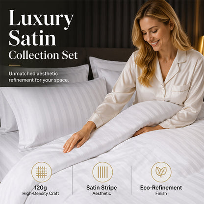 🛏️💎 Parure de lit style hôtel premium – Toucher soyeux, finition impeccable, transformez votre chambre en suite cinq étoiles et profitez d’un sommeil digne des plus beaux palaces 🌙✨
