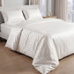 🛏️💎 Parure de lit style hôtel premium – Toucher soyeux, finition impeccable, transformez votre chambre en suite cinq étoiles et profitez d’un sommeil digne des plus beaux palaces 🌙✨