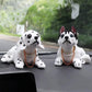 📢📢40% DE RÉDUCTION !! ⏰Décoration de Tableau de Bord Voiture Chien Hochet Mignon