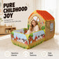 ⏳ PROMO FLASH : 50% DE RÉDUCTION ! ⛺ Tente Cabane Intérieure pour Enfants – Tissu Léger & Panneaux Filet – Espace de Jeu Imaginarif for Chambres & Salles de Jeux 🎪
