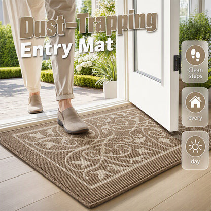 📢 PROMO FLASH : 50% DE RÉDUCTION ! ✨ Tapis de Porte d'Entrée Antidérapant – Fibre Polypropylène & Fond TPR – Attrape-Poussière & Séchage Rapide for Entrées & Couloirs 🚪