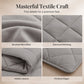 📢 PROMO FLASH : 50% DE RÉDUCTION ! Parure de Couette Matelassée 3 Pièces avec Taies d'Oreiller