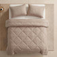📢 PROMO FLASH : 50% DE RÉDUCTION ! Parure de Couette Matelassée 3 Pièces avec Taies d'Oreiller