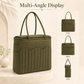 Sac de rangement en toile avec compartiments pour épingles