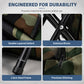 Sac à Dos Chaise Pliante Portable 2-en-1 Tabouret de Camping Outdoor