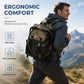 Sac à Dos Chaise Pliante Portable 2-en-1 Tabouret de Camping Outdoor