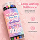 💅 PROMO LIMITÉE 50% DE RÉDUCTION! 🎨 Set de 12 Stylos Nail Art Double Pointe – Précis, Coloré, Créatif ✨