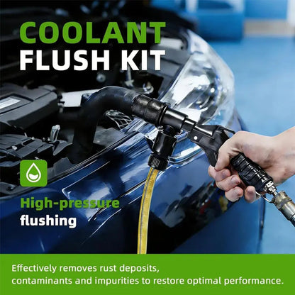 🔧 PROMO FLASH : 50% DE RÉDUCTION ! 💦 Pistolet de Rinçage Pneumatique pour Radiateur – Haute Pression & Double Action Air/Eau – Buse Étagée for Circuit de Refroidissement 🚗