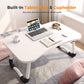 📢📢40% DE RÉDUCTION !! ⏰Table de Lit Pliable pour Ordinateur avec Porte-Gobelet