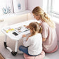 📢📢40% DE RÉDUCTION !! ⏰Table de Lit Pliable pour Ordinateur avec Porte-Gobelet