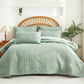 ⏳Offre limitée −50%⏰ Parure de Lit 4 Pièces 100% Coton Uni 🛏️