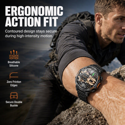 ⌚ PROMO LIMITÉE 50% DE RÉDUCTION ! ⚡ Montre Connectée Multifonction Outdoor – Robuste, Polyvalente, Lumineuse 🏔️