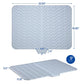 🔥 PROMO FLASH : 50% DE RÉDUCTION ! 🍽️ Tapis de Séchage en Silicone – Rainures & Rebord d’Écoulement – Silicone Alimentaire – 58×43 / 40×31 cm for Plan de Travail Toujours Sec 💧