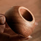 ☕ PROMO FLASH : 50% DE RÉDUCTION ! 🍂 Tasse à Café Vintage – Anse en Bois & Sous-tasse – Poterie Rustique & Émail Mat – 150 ml for Moments Chaleureux ✨