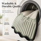 Housse de coussin de canapé en chenille antidérapante