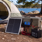 Kit de Panneau Solaire Portable Étanche avec Contrôleur