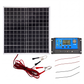 Kit de Panneau Solaire Portable Étanche avec Contrôleur