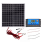 Kit de Panneau Solaire Portable Étanche avec Contrôleur