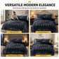 ⏳Durée limitée : -50%⏰Parure de lit 3 pièces motif couronne royale moderne🛌