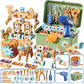 ⏳Offre spéciale à durée limitée⏰Kit d'outils éducatifs à monter soi-même pour enfants - Construisez plus. Apprenez plus. Jouez de manière créative
