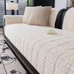 Housse de coussin de canapé en peluche antidérapante