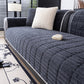 Housse de coussin de canapé en peluche antidérapante