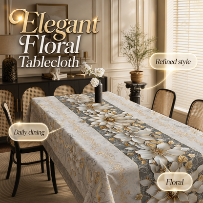 Nappe Imprimée Florale Vintage Française