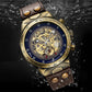🕰️ PROMO FLASH : 50% DE RÉDUCTION ! Montre Mécanique Rétro Homme – Mouvement Sans Pile, Boîtier Inox 43 mm for Style Intemporel ⚙️✨