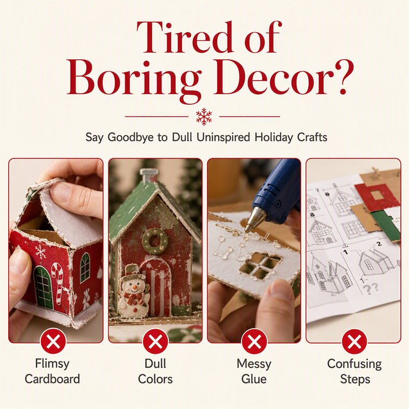Kit DIY Art de Perles 3D de Noël – Décoration Nacrée Festive à Poser