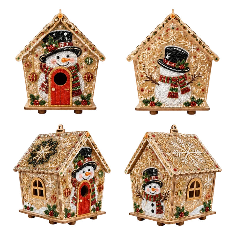 Kit DIY Art de Perles 3D de Noël – Décoration Nacrée Festive à Poser
