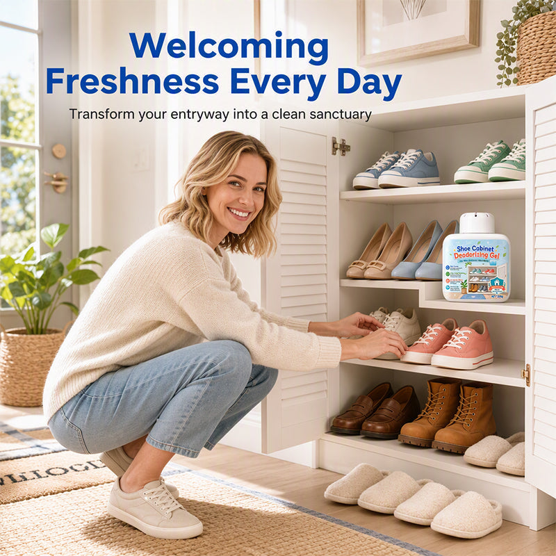 Gel Désodorisant pour Meuble à Chaussures