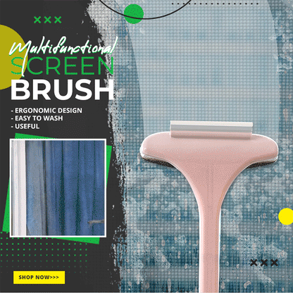 ⏳-50% Durée Limitée⏰ Brosse pour Moustiquaire Multifonctionnelle 🪟🪮
