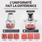 50% de Réduction – Robot de Cuisine 2000W, Bol 2/3L Acier Inoxydable