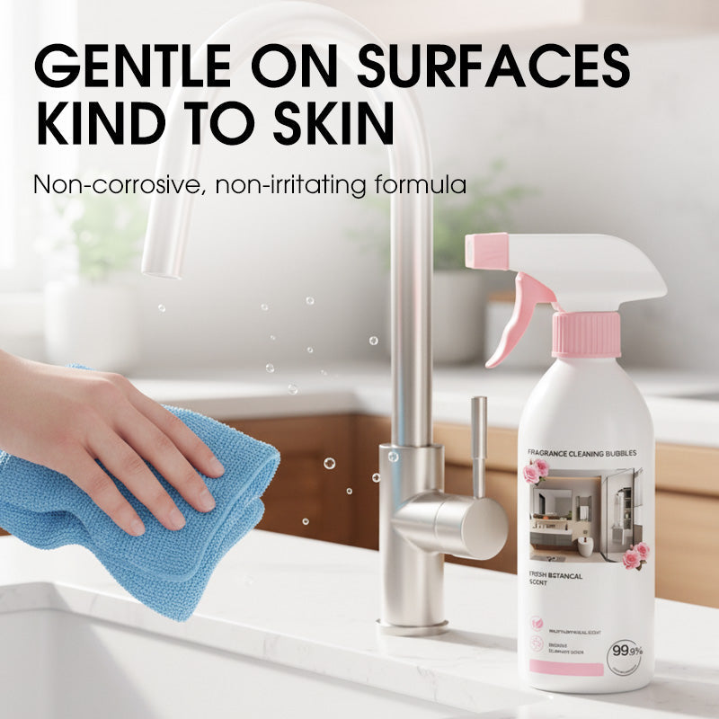 Spray Nettoyant Anticalcaire Salle de Bain – Détartrant Puissant Multi-Surfaces 450 ml