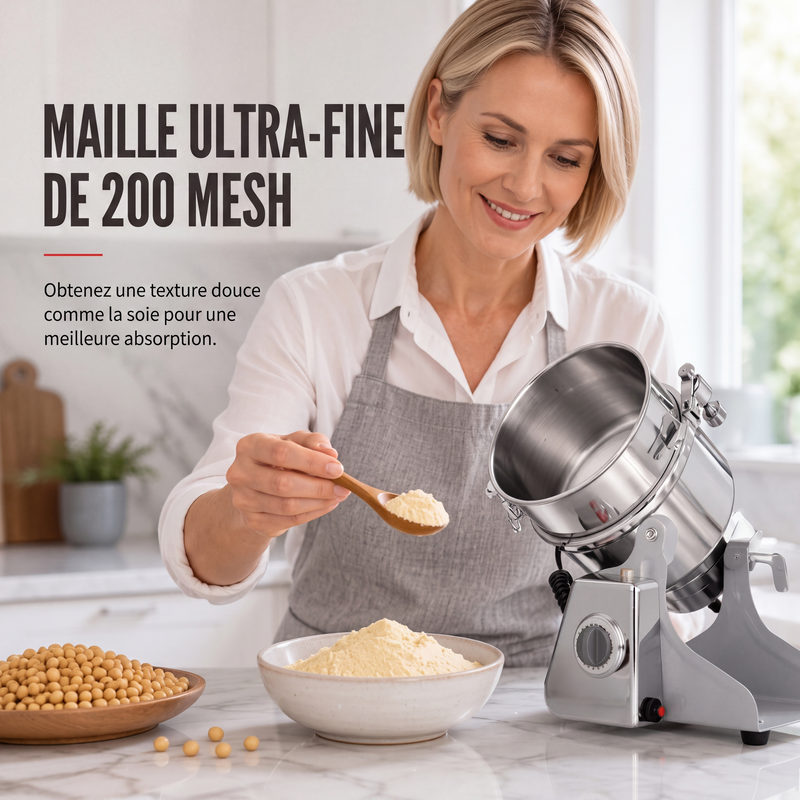 64% de Réduction – Moulin Électrique pour Grains et Épices