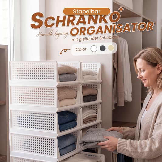 Tiroir Organisateur de Garde-robe Empilable