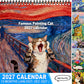 Calendrier 2027 de Mèmes de Chats Drôles