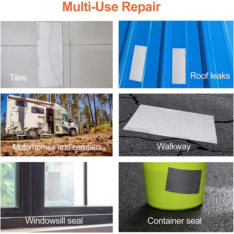 Ruban Adhésif Aluminium Butyle Ultra-Résistant – Étanche, Anti-UV, Multi-usages