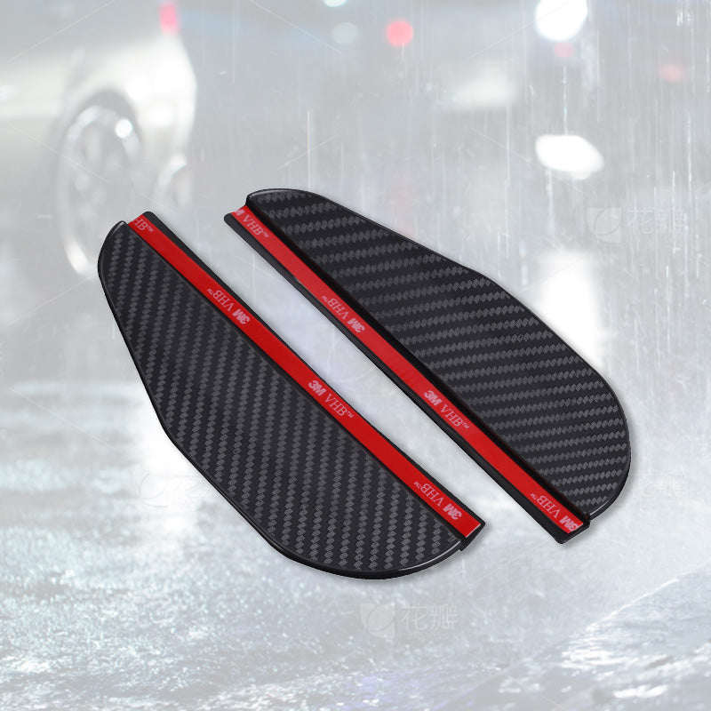 Déflecteurs Anti-Pluie pour Rétroviseurs de Voiture – PVC Flexible Universel & Vision Nette