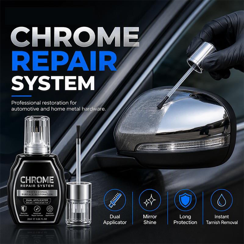 60% de Réduction – Stylo de Réparation Chromé, Restauration Métallique et Inox